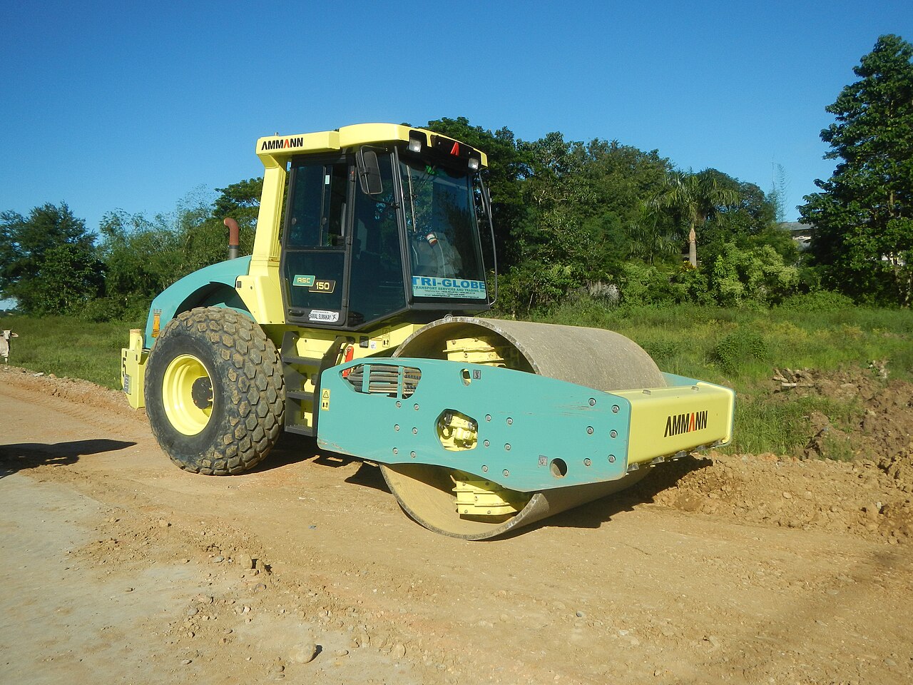Rolo Compactador para locação